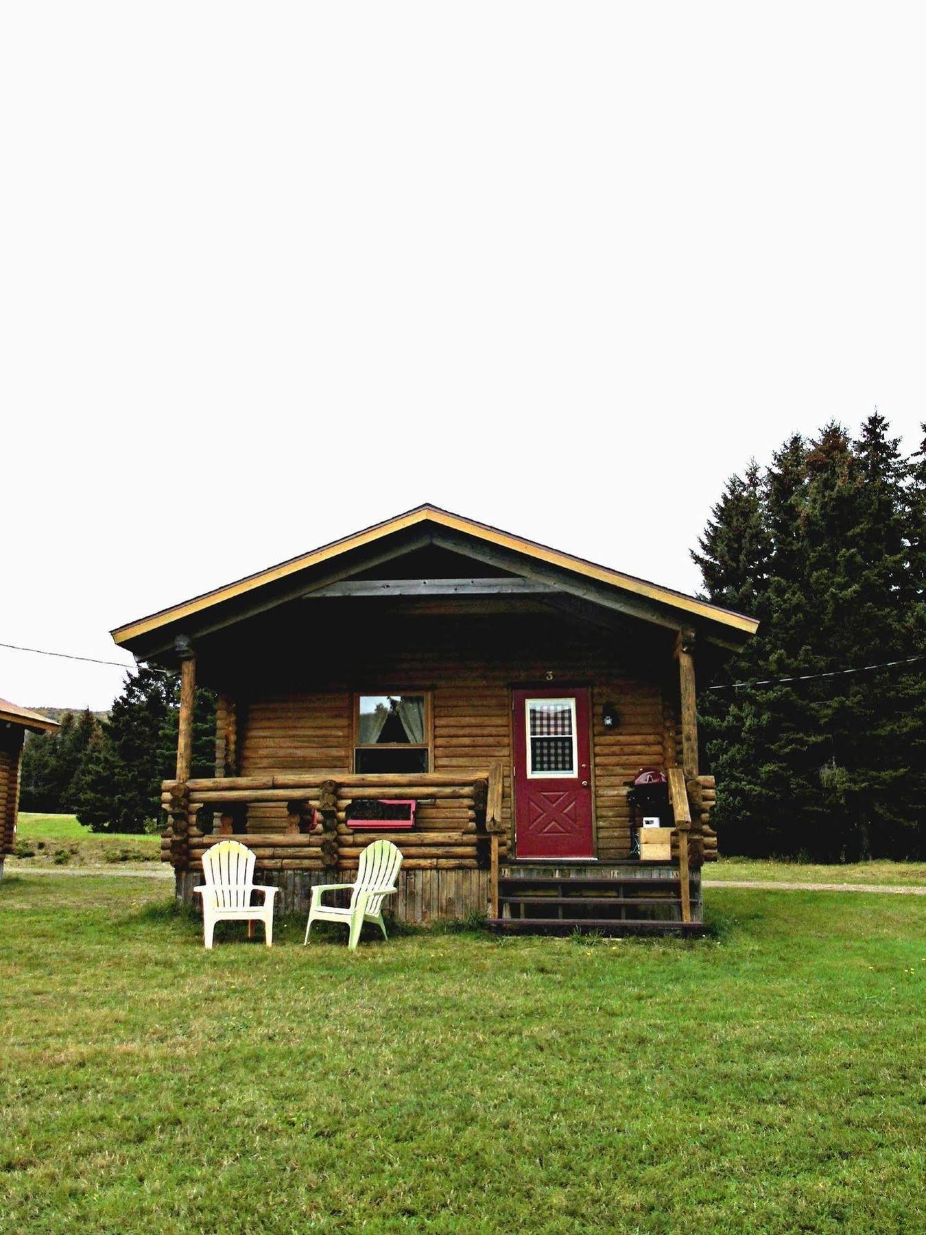 印第安雪松木屋假日公园 Margaree Forks 外观 照片