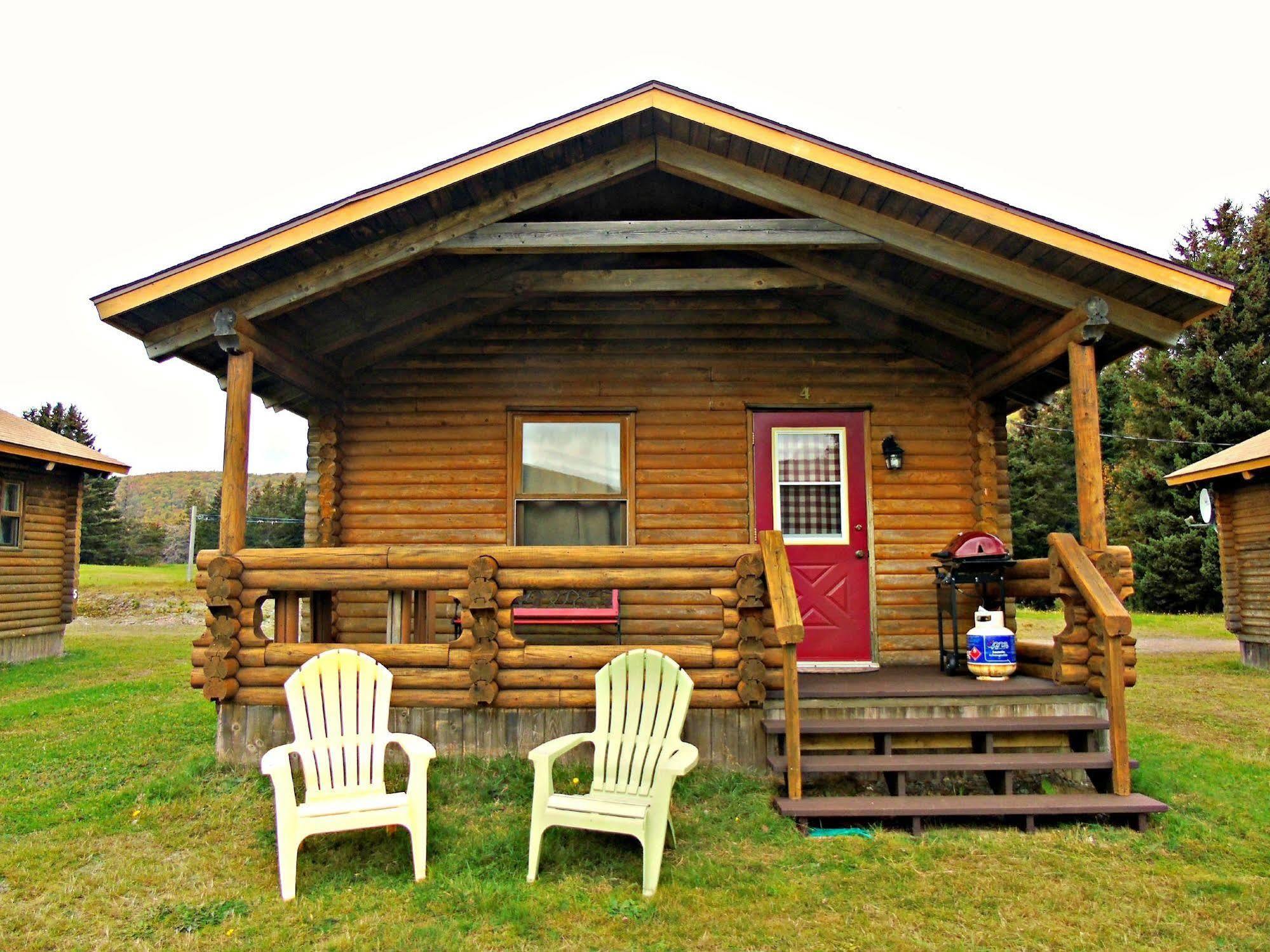 印第安雪松木屋假日公园 Margaree Forks 外观 照片