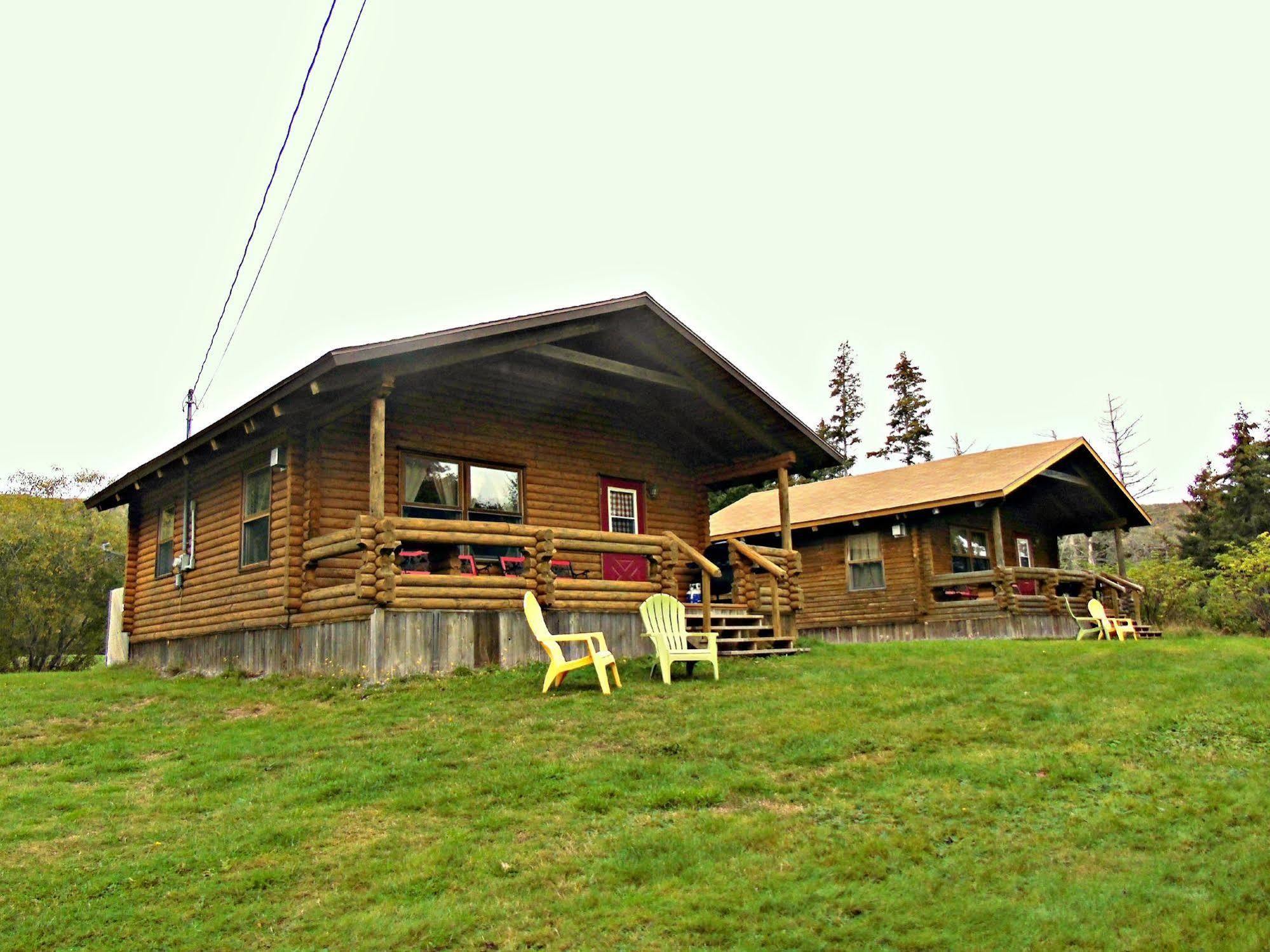 印第安雪松木屋假日公园 Margaree Forks 外观 照片