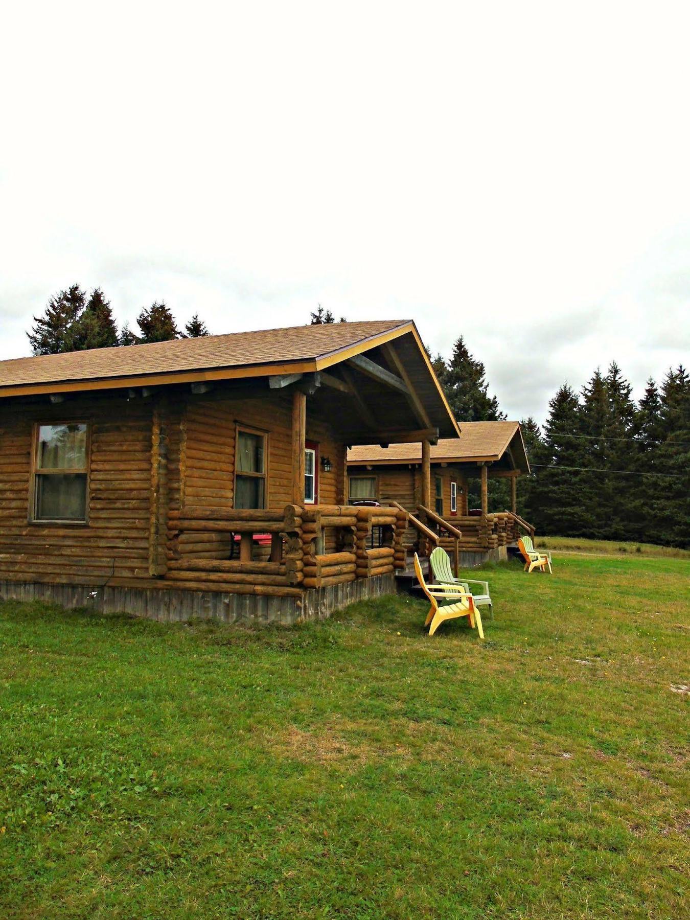 印第安雪松木屋假日公园 Margaree Forks 外观 照片