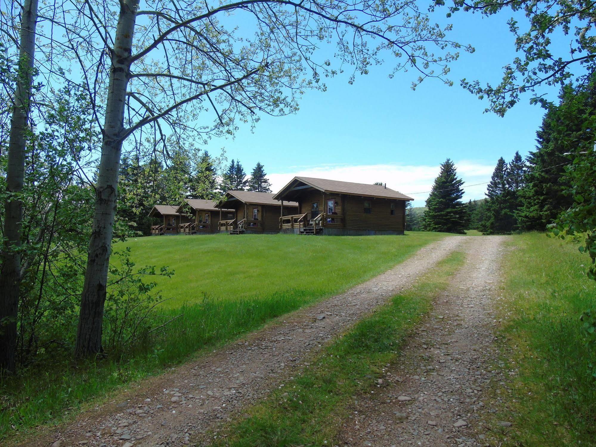 印第安雪松木屋假日公园 Margaree Forks 外观 照片